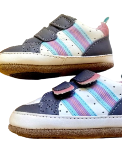 Robeez Valerie First Kicks Baby Girl Shoes – Dark Blue Leather (Size 6-9 Months) Robeez Valerie First Kicks Baby Girl Shoes – Dark Blue Leather (Size 6-9 Months) - Image 7