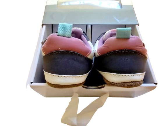 Robeez Valerie First Kicks Baby Girl Shoes – Dark Blue Leather (Size 6-9 Months) Robeez Valerie First Kicks Baby Girl Shoes – Dark Blue Leather (Size 6-9 Months) - Image 8
