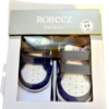 Robeez Valerie First Kicks Baby Girl Shoes – Dark Blue Leather (Size 6-9 Months) ROBEEZ Valerie First Kicks 7