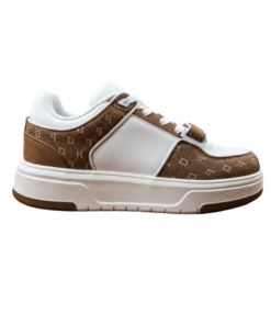 Home Women's Round-Toe Platform Fashion Sneakers | Bold & Comfortable