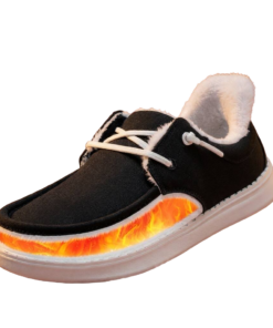 STQ Slip On Shoes for Women - Orthopedic Arch Support & Fur-Lined Comfort STQ Slip On Shoes for Women - Orthopedic Arch Support & Fur-Lined Comfort - Image 8