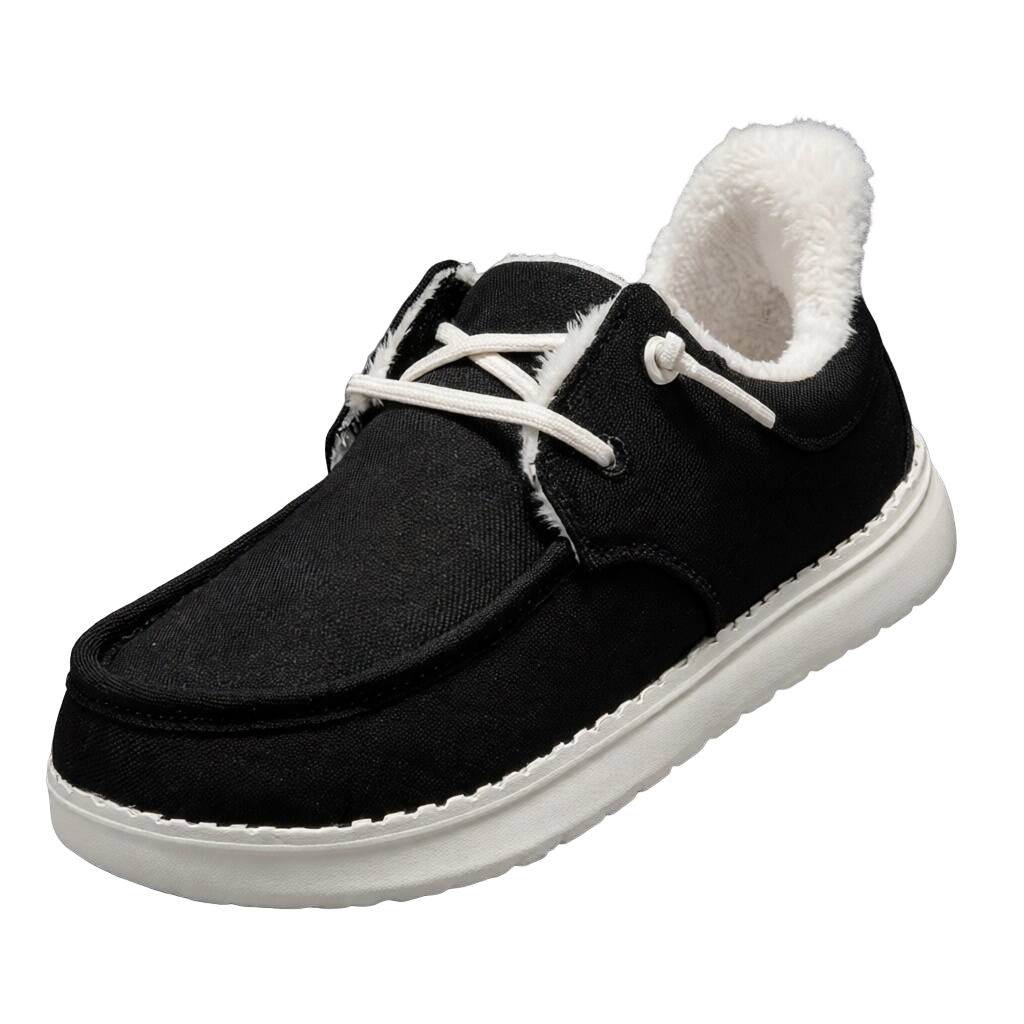 STQ Slip On Shoes for Women - Orthopedic Arch Support & Fur-Lined Comfort STQ Slip On Shoes for Women - Orthopedic Arch Support & Fur-Lined Comfort