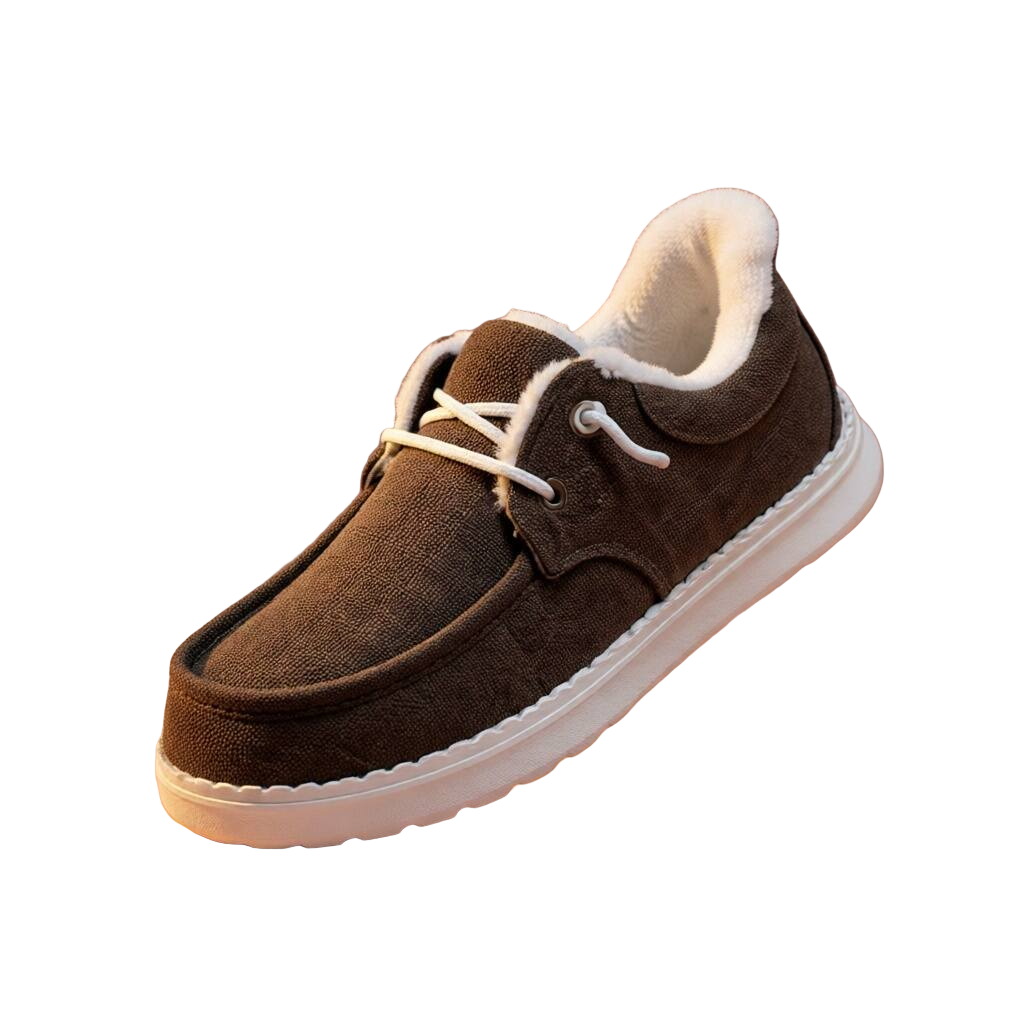 STQ Slip On Shoes for Women - Orthopedic Arch Support & Fur-Lined Comfort STQ Slip On Shoes for Women - Orthopedic Arch Support & Fur-Lined Comfort - Image 5