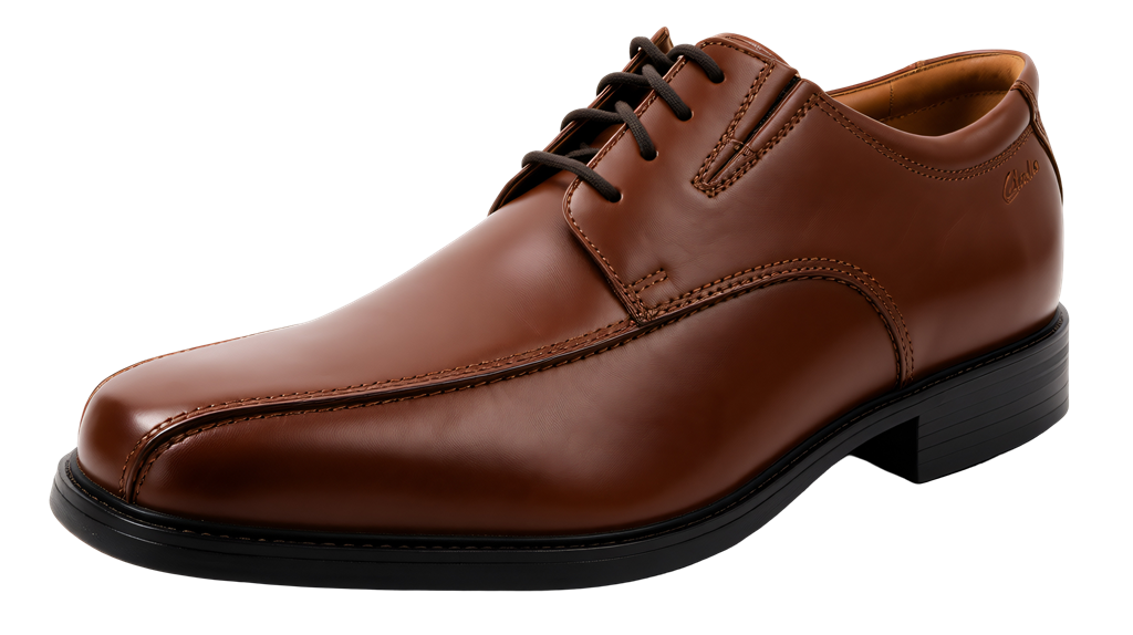 Clarks Mens Whiddon Pace Oxford – Brown Dark Tan Leather Dress Shoe | Premium Comfort & Style Clarks Mens Whiddon Pace Oxford – Brown Dark Tan Leather Dress Shoe | Premium Comfort & Style - Image 5