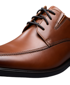Home Clarks Mens Whiddon Pace Oxford – Brown Dark Tan Leather Dress Shoe | Premium Comfort & Style
